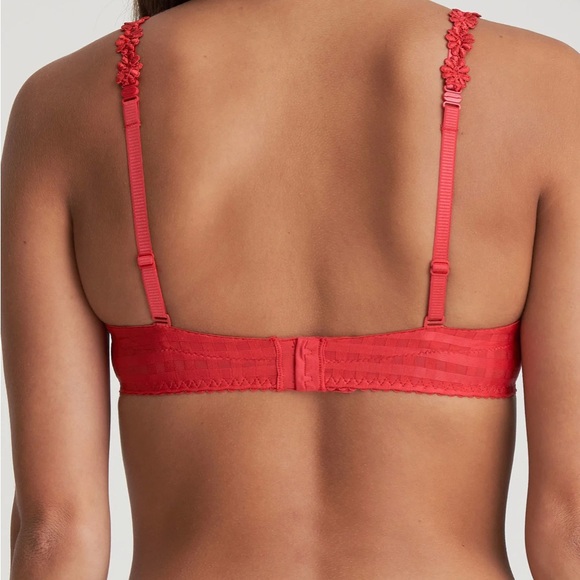 New w/o Tags. Marie Jo Avero Padded Convertible Bra 010-0416, Red 36E & 34D - Picture 4 of 7